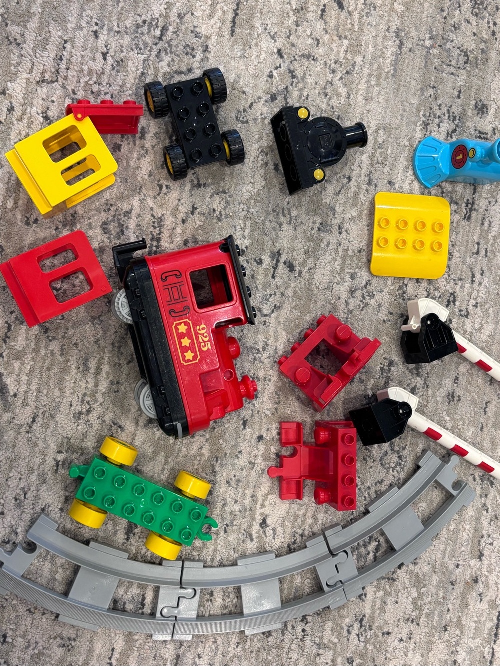 Duplo Trains- missing battery cover